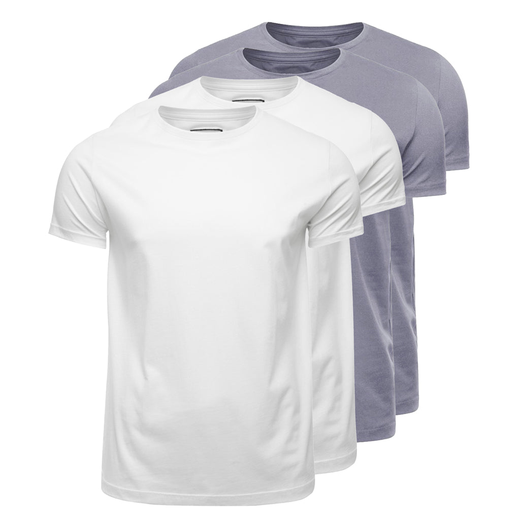 Kit 4 Camisetas Pima Premium